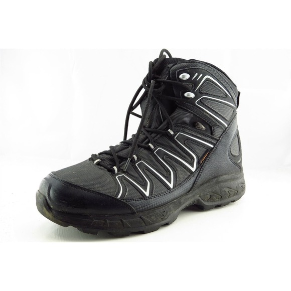 Northwest Territory Boots Sz‎ 12 M Black Round Toe Hiking Synthetic Men - Picture 1 of 7